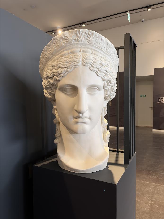Anıtsal Hera / Juno Ludovisi Başı (110 cm) - Görsel 5