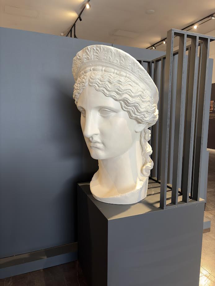 Anıtsal Hera / Juno Ludovisi Başı (110 cm) - Görsel 3