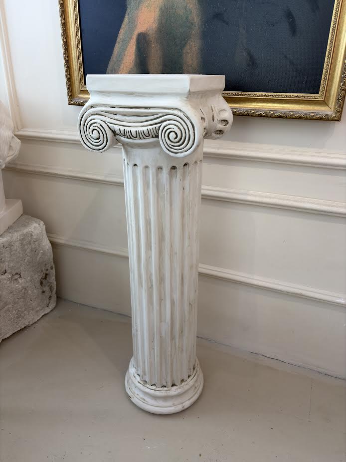 Antik Eskitme İyon Sütun (100 cm) - Görsel 3