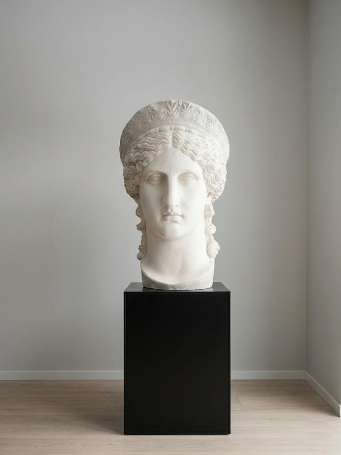 Anıtsal Hera / Juno Ludovisi Başı (110 cm)
